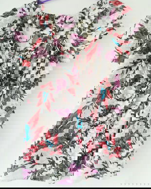 bluza alba cu flori , Esprit , 40