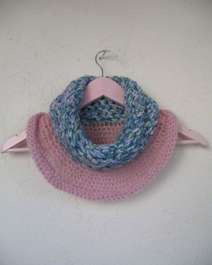 Accesoriu/guler/fular crosetat