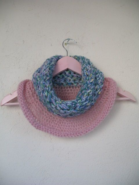 Accesoriu/guler/fular crosetat