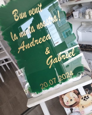 Panou întâmpinare invitati