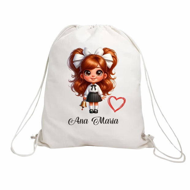 Rucsac personalizat cu nume, Gradinita, Scolarita, 43×34 cm, RGR001