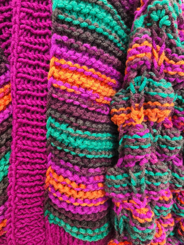 Cardigan multicolor