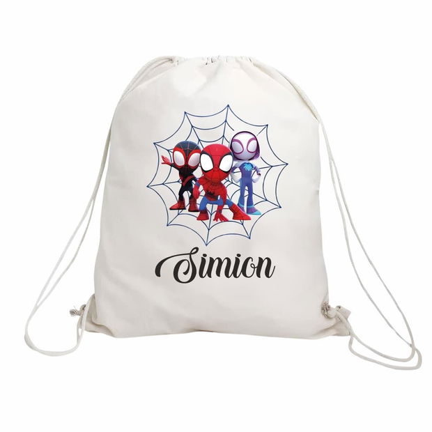 Rucsac personalizat cu nume, Gradinita, Spidey, 43×34 cm, RGR022