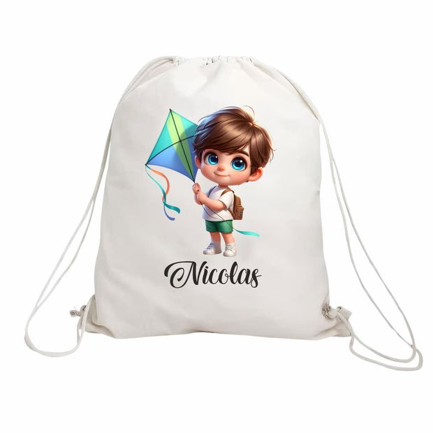 Rucsac personalizat cu nume, Gradinita, Baiat, 43×34 cm, RGR030