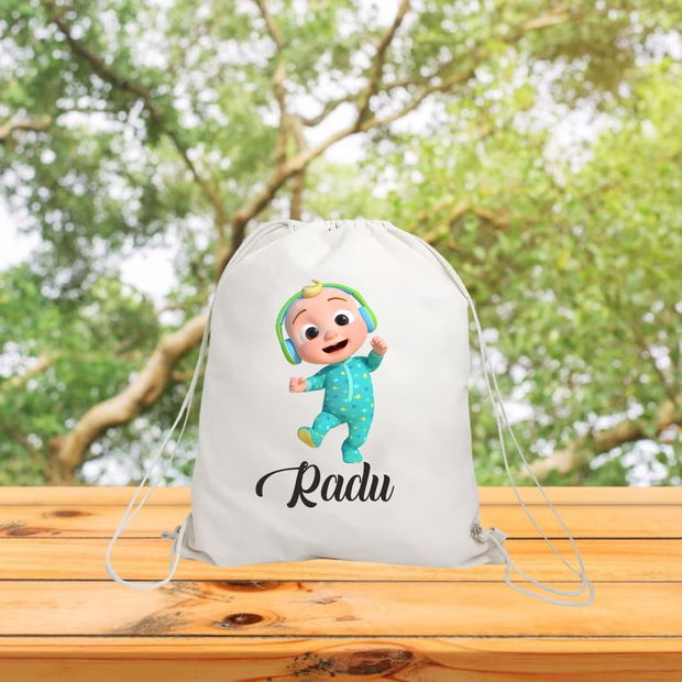 Rucsac personalizat cu nume, Gradinita, Baby Johny, 43×34 cm, RGR049
