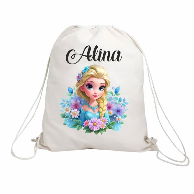 Rucsac personalizat cu nume, Gradinita, Elsa, 43×34 cm, RGR052