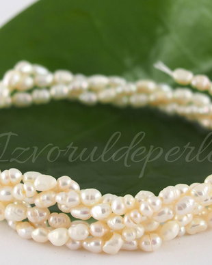 Perle cultura 4-5x3.5-4mm, cod ID12 (0.5sir)