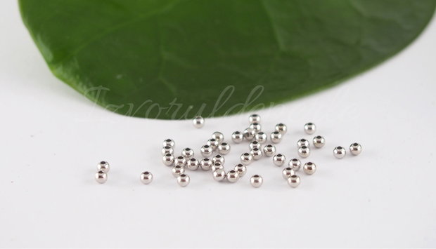 Margele argint 925, 2/2.5mm (2)