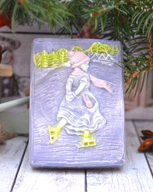 Fleur de lavande, sapun fin cu lavanda si matase-BlueScent