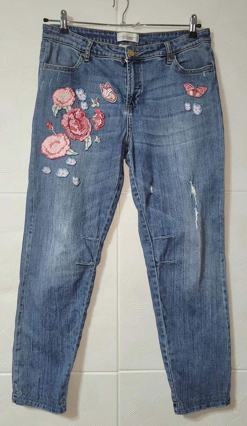 Pantalon jeans Tesini