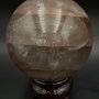 Cuart Hematoid Rosu - sfera din piatra semipretioasa