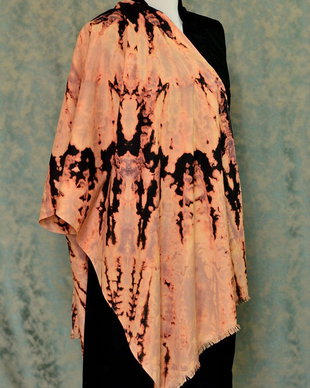 Esarfa Tye & Dye din bumbac, unicat