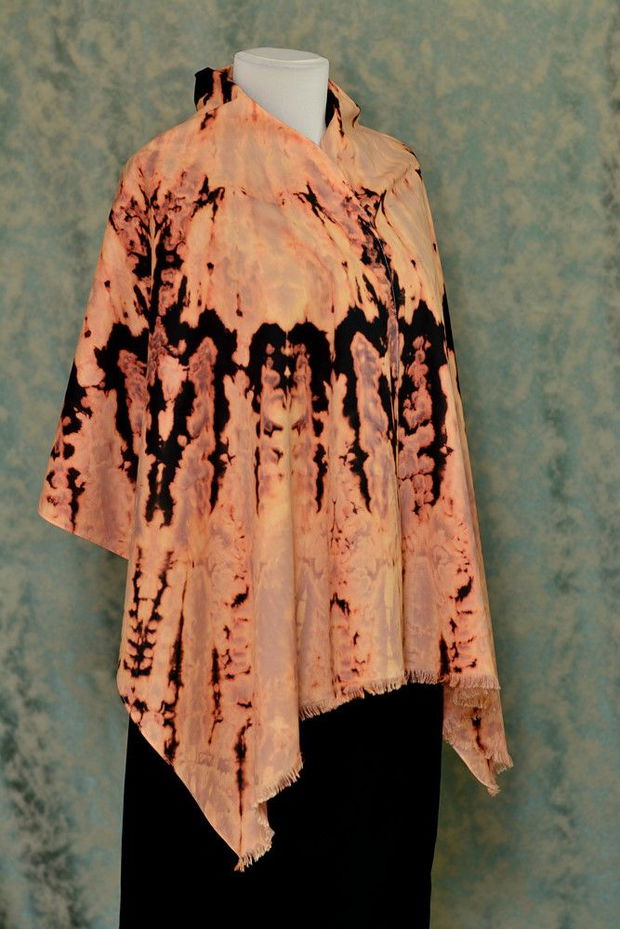 Esarfa Tye & Dye din bumbac, unicat