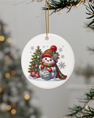 Ornament ceramica personalizat