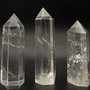 Cuart Transparent - set obeliscuri din cristal de stanca