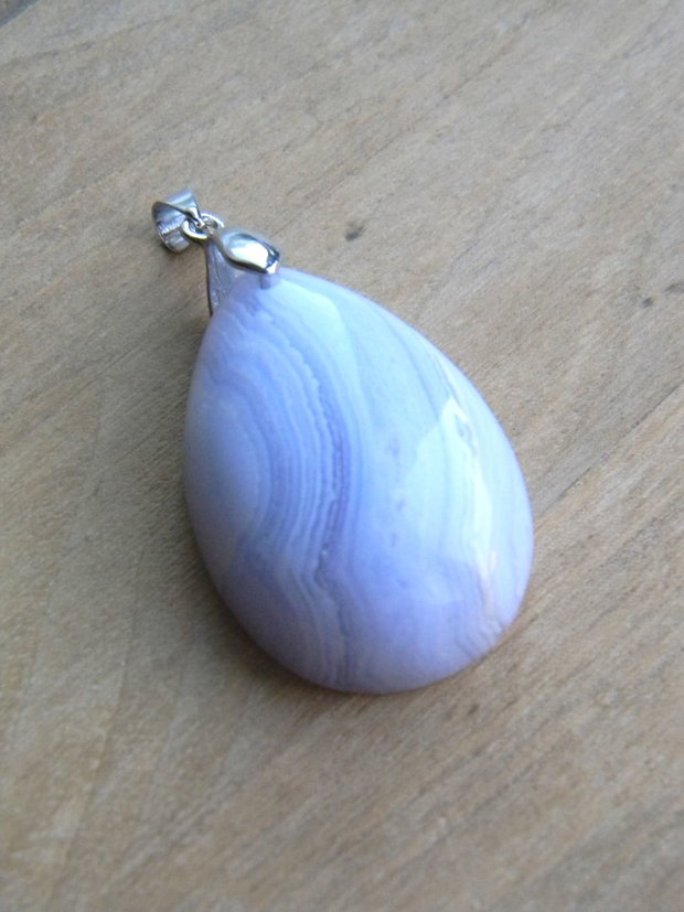 Pandantiv blue lace agat (PCH 3)