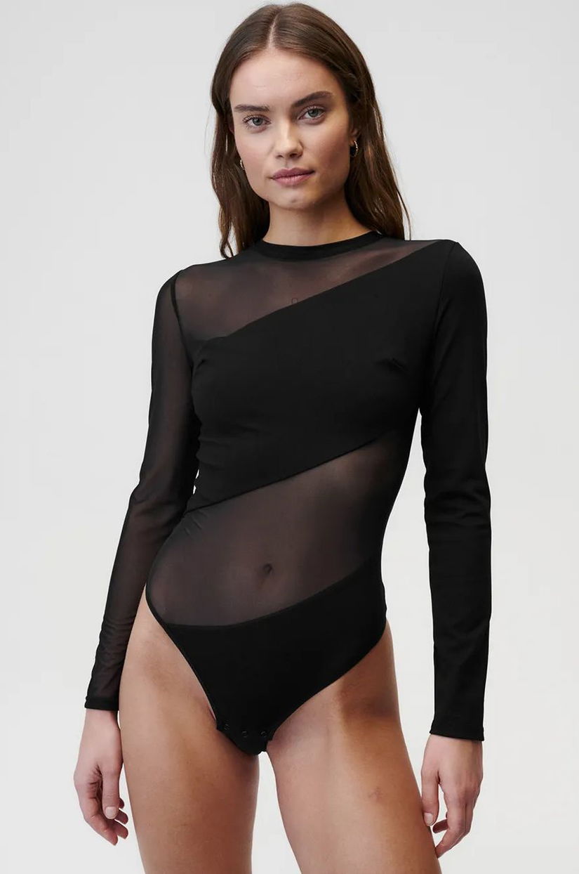 Undress Code body Starstruck Bodysuit femei, culoarea negru, uni, 715