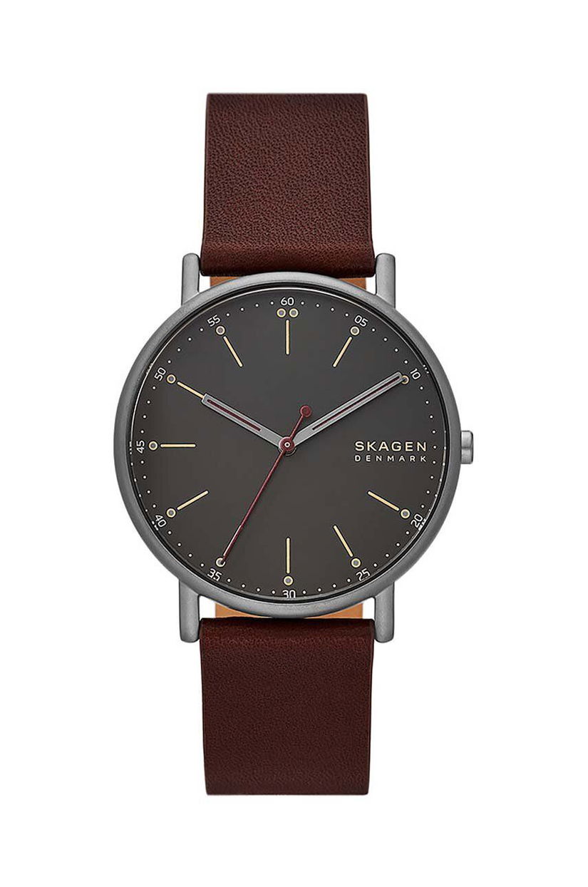 Skagen ceas barbati, culoarea maro