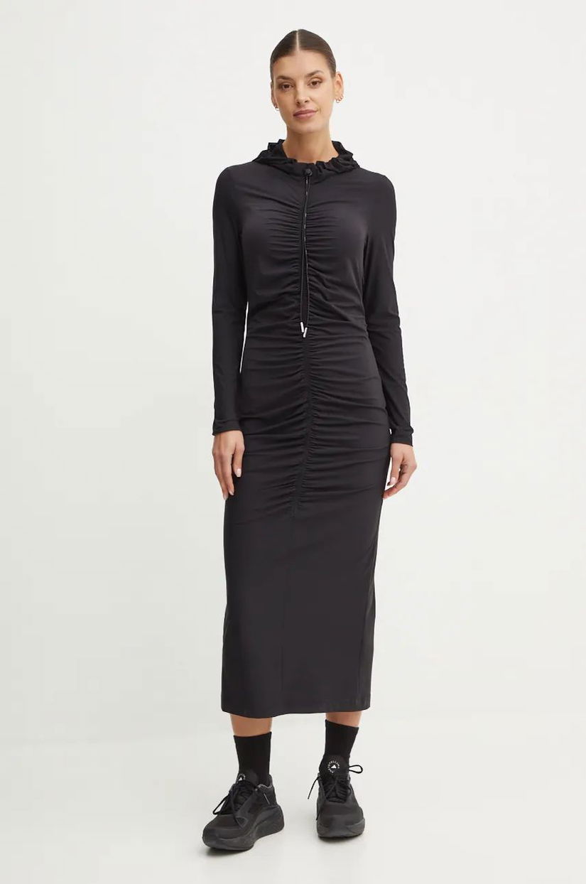 Sportalm rochie culoarea negru, maxi, mulată, 1855513082