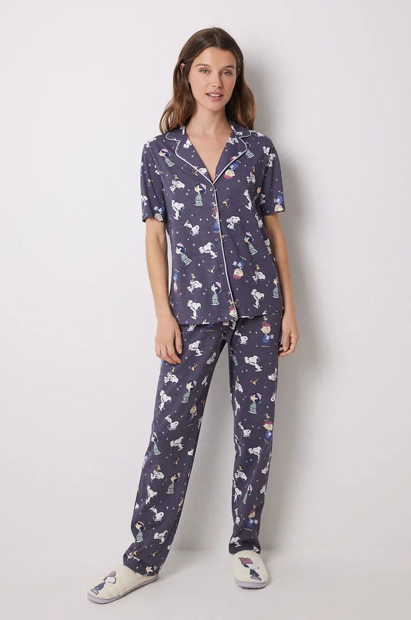 women'secret pijamale de bumbac Snoopy bumbac, 3138558