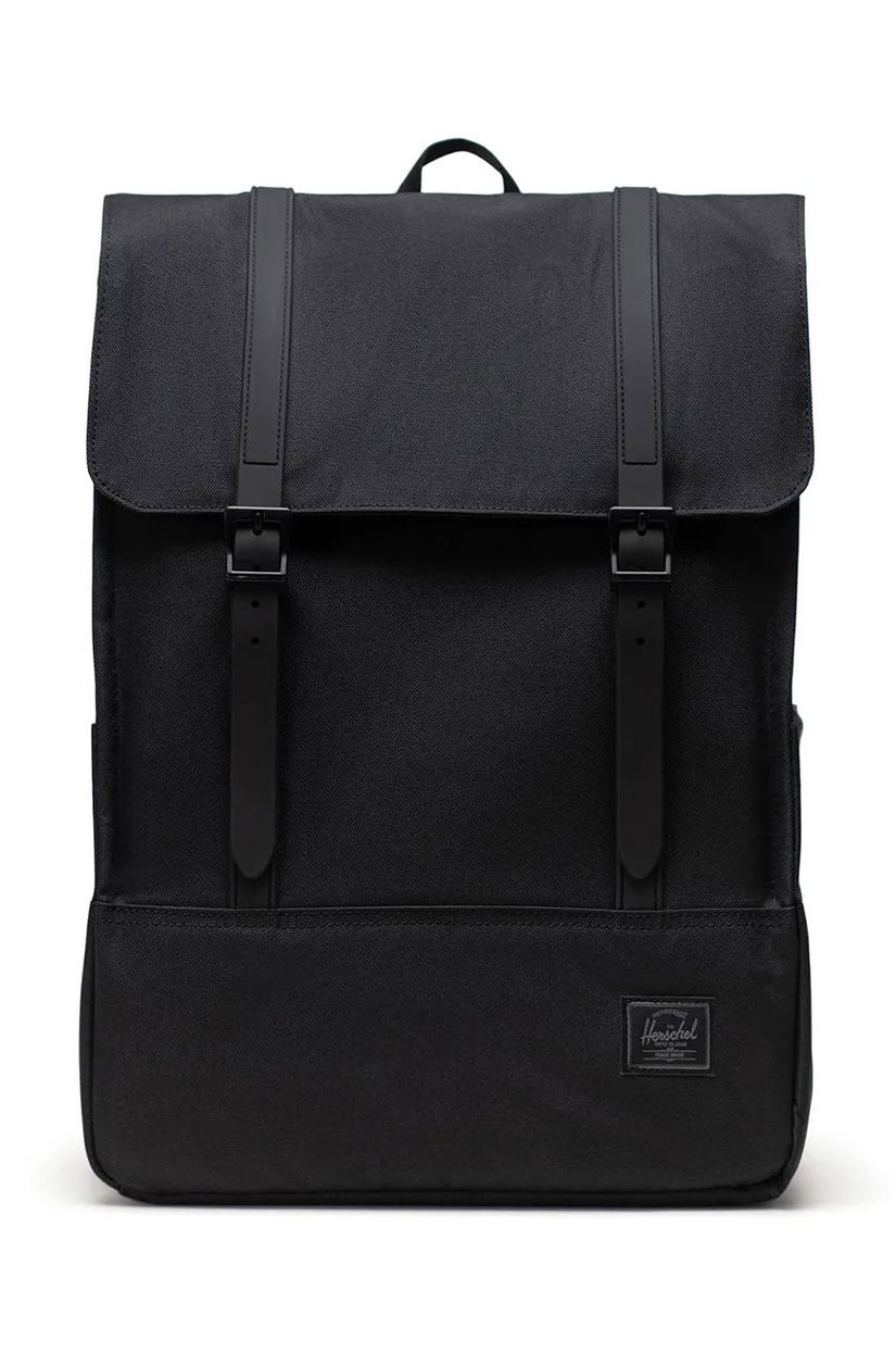 Herschel rucsac Survey Backpack culoarea negru, mare, neted, 11404-05881-OS