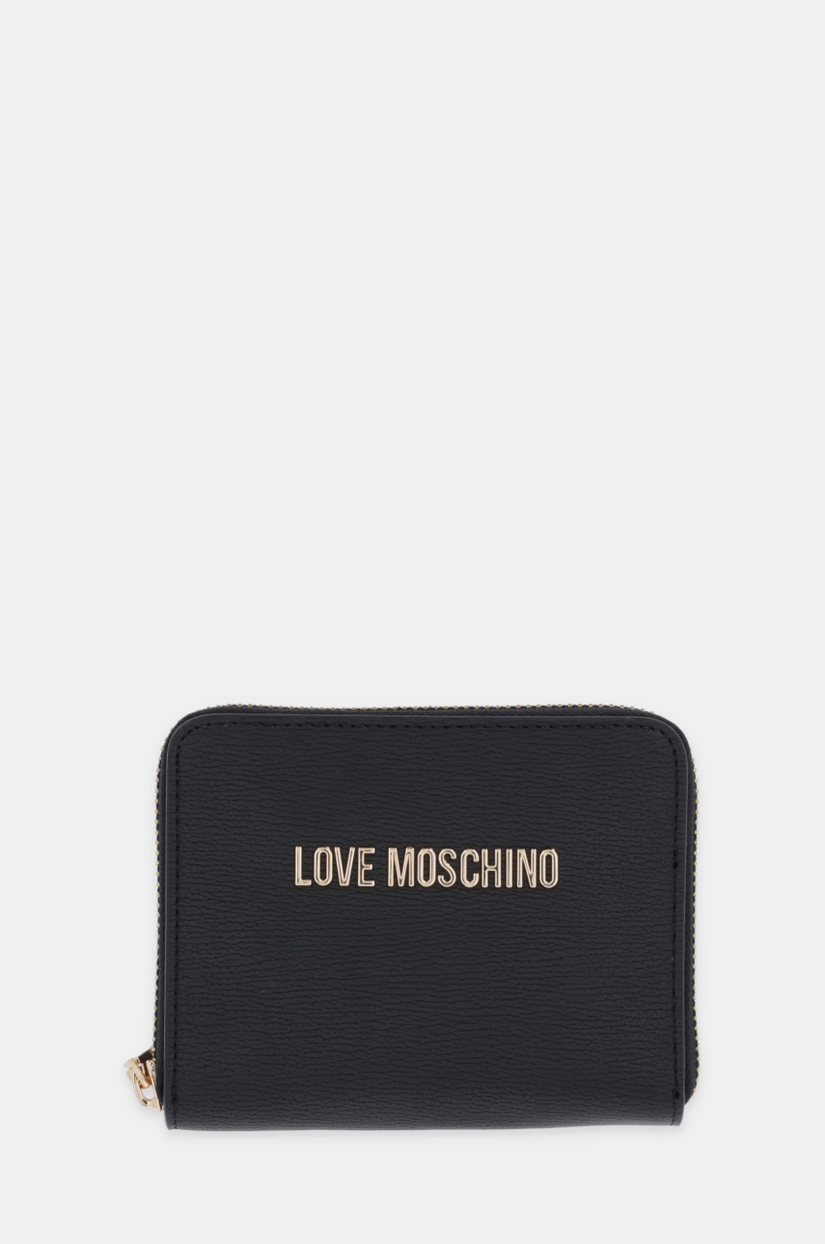 Love Moschino portofel femei, culoarea negru, JC5702PP0L