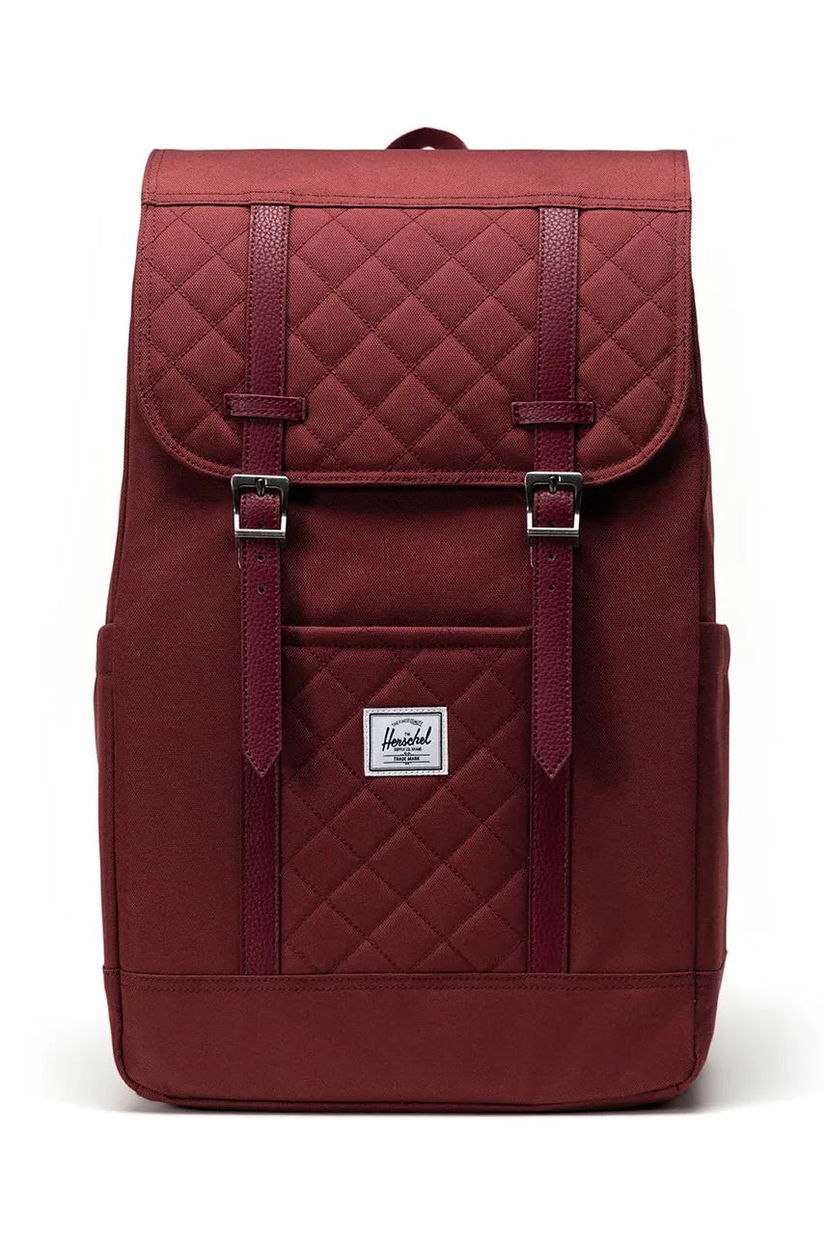 Herschel rucsac Retreat Backpack culoarea bordo, mare, neted, 11397-06501-OS