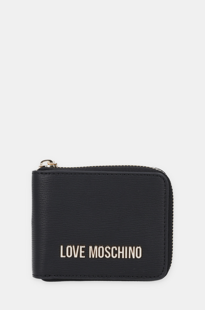 Love Moschino portofel femei, culoarea negru, JC5639PP0L