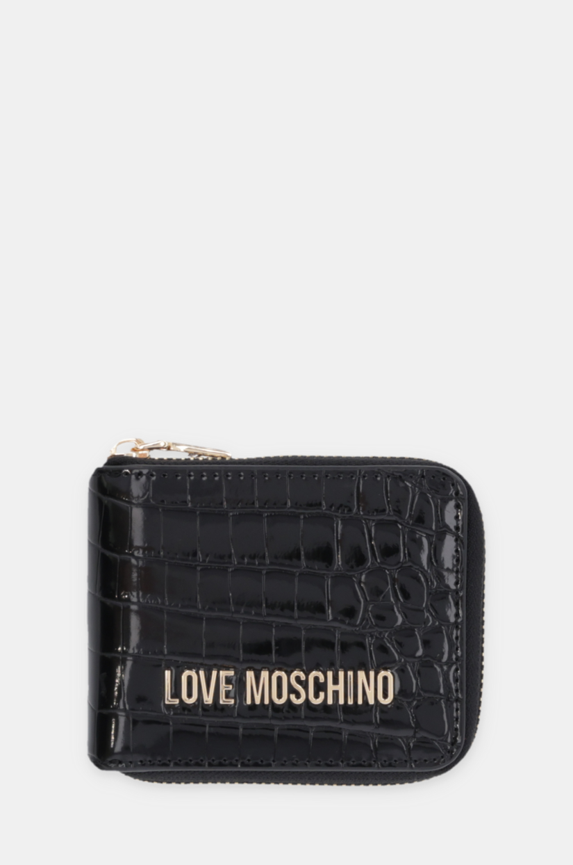 Love Moschino portofel femei, culoarea negru, JC5639PP0LKJ0