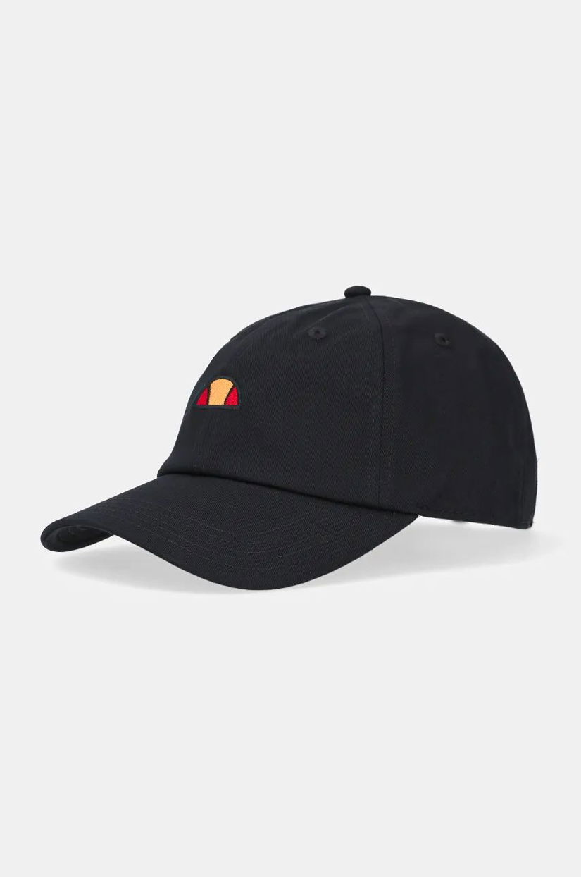 Ellesse șapcă de baseball din bumbac MARLON culoarea negru, cu imprimeu, SATA3335