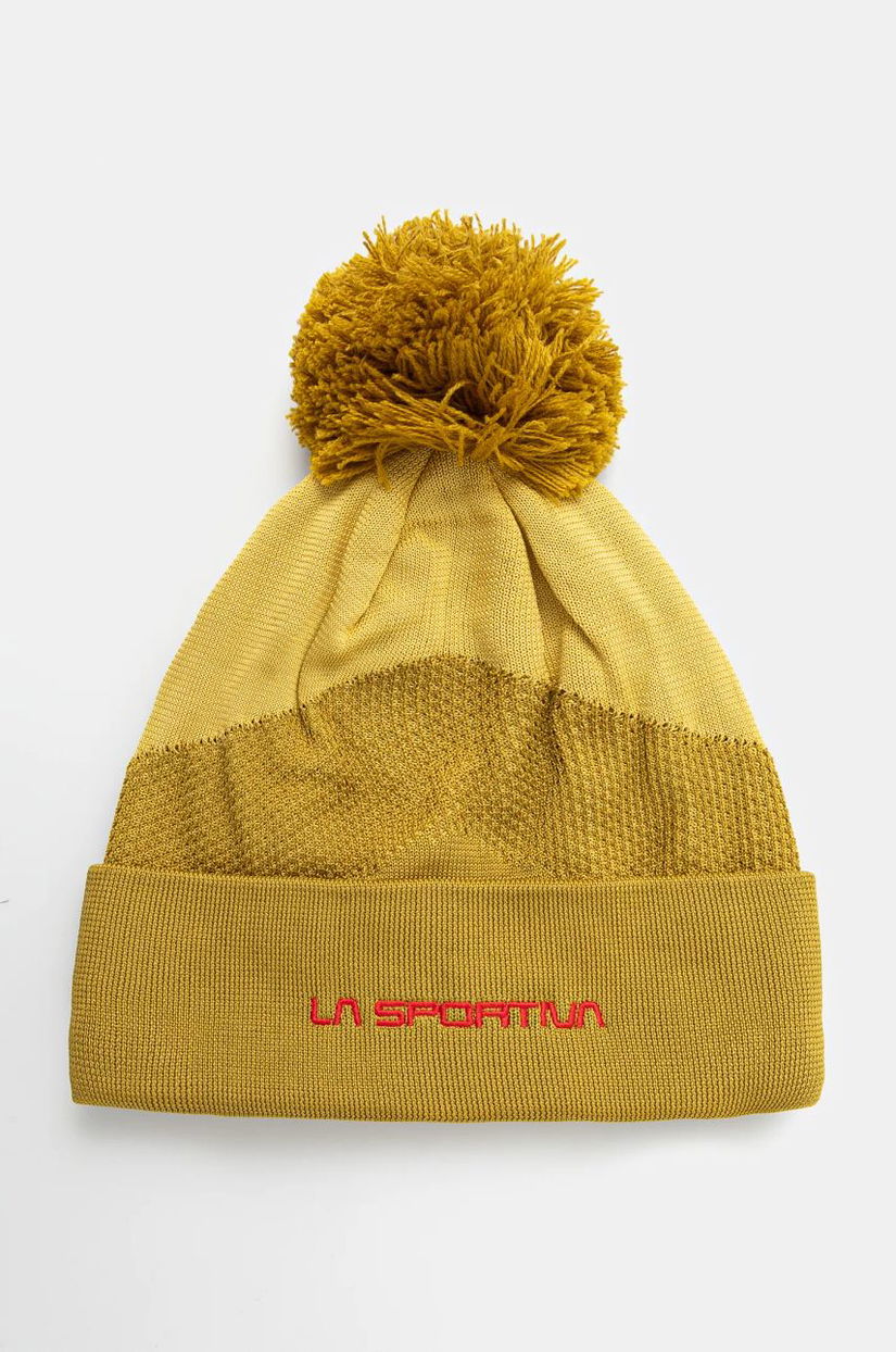 LA Sportiva caciula Knitty culoarea galben, din tricot gros, Y58732735