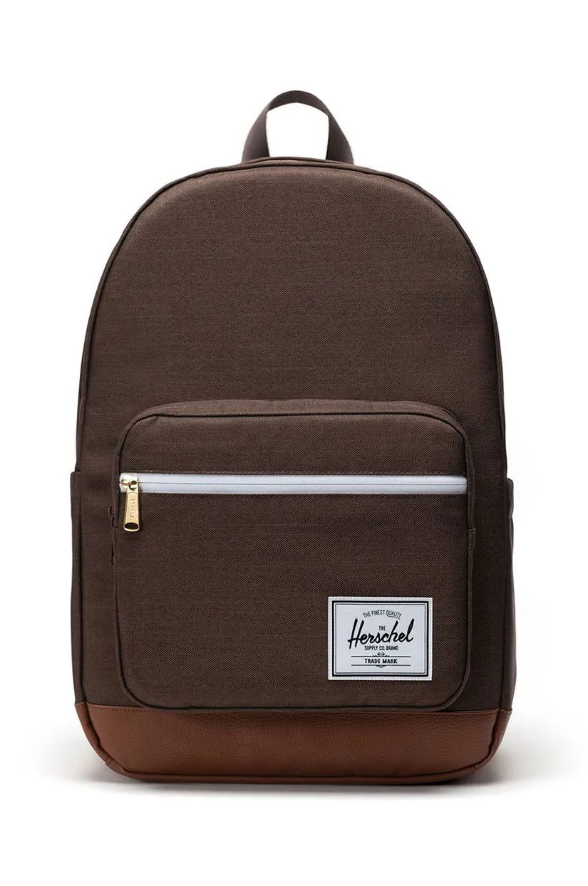 Herschel rucsac Pop Quiz Backpack culoarea maro, mare, neted, 11405-06499-OS