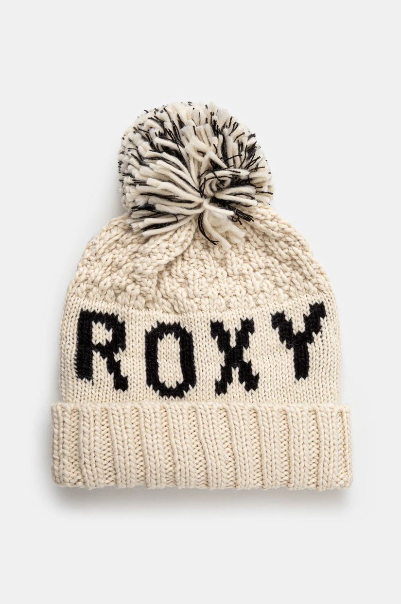 Roxy caciula Tonic Beanie culoarea bej, ERJHA04281