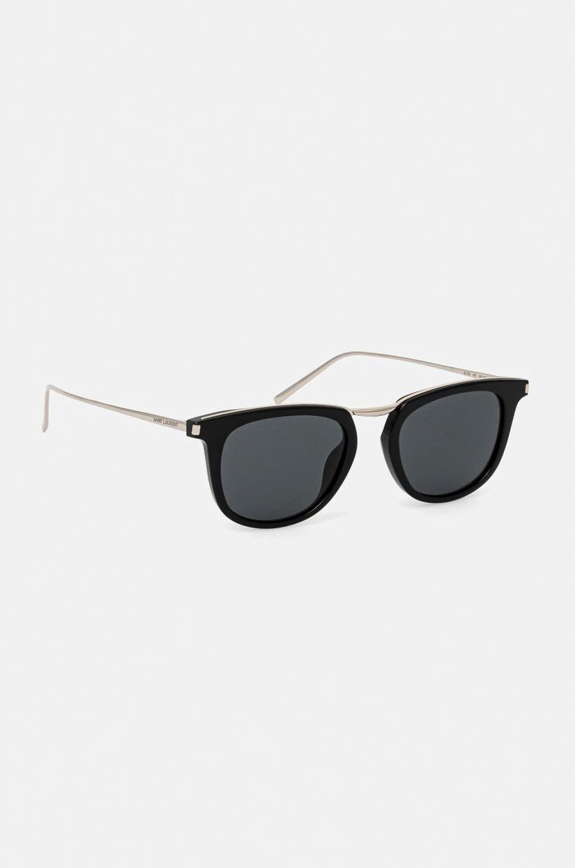 Saint Laurent ochelari de soare culoarea negru, SL 753