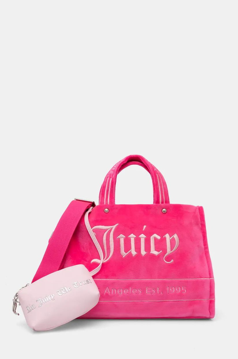 Juicy Couture poseta Iris culoarea roz, BIJIR5317WZC