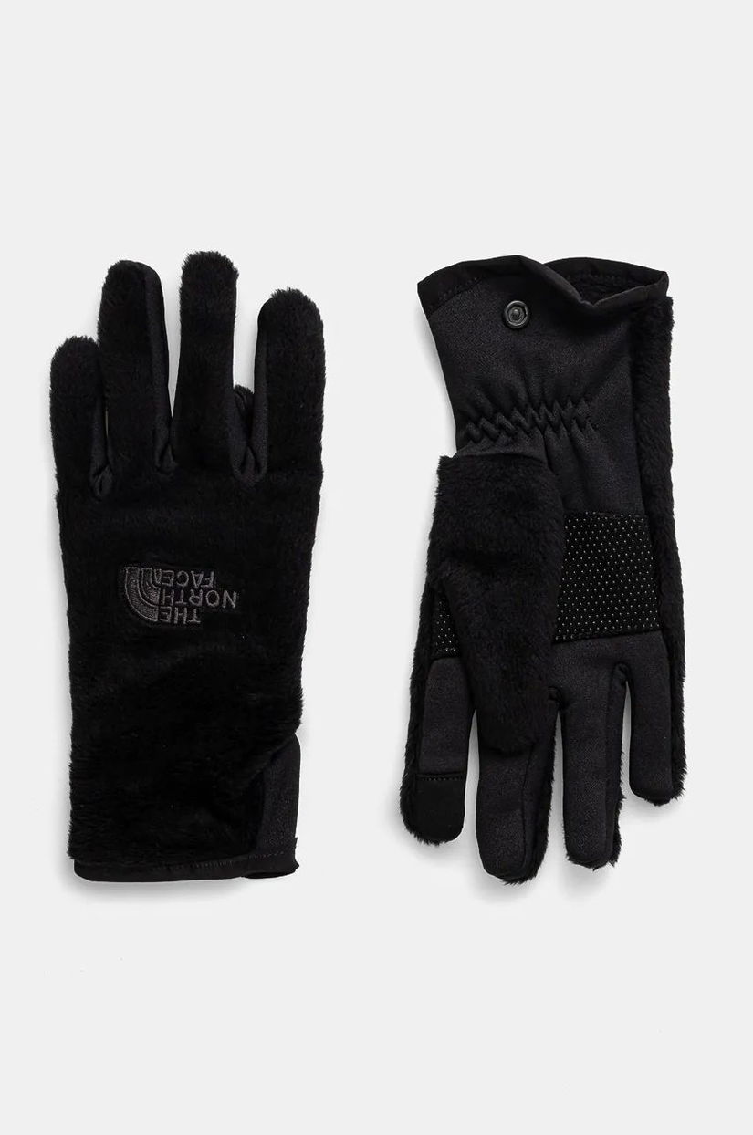 The North Face manusi Osito Etip Glove femei, culoarea negru, NF0A888QJK31