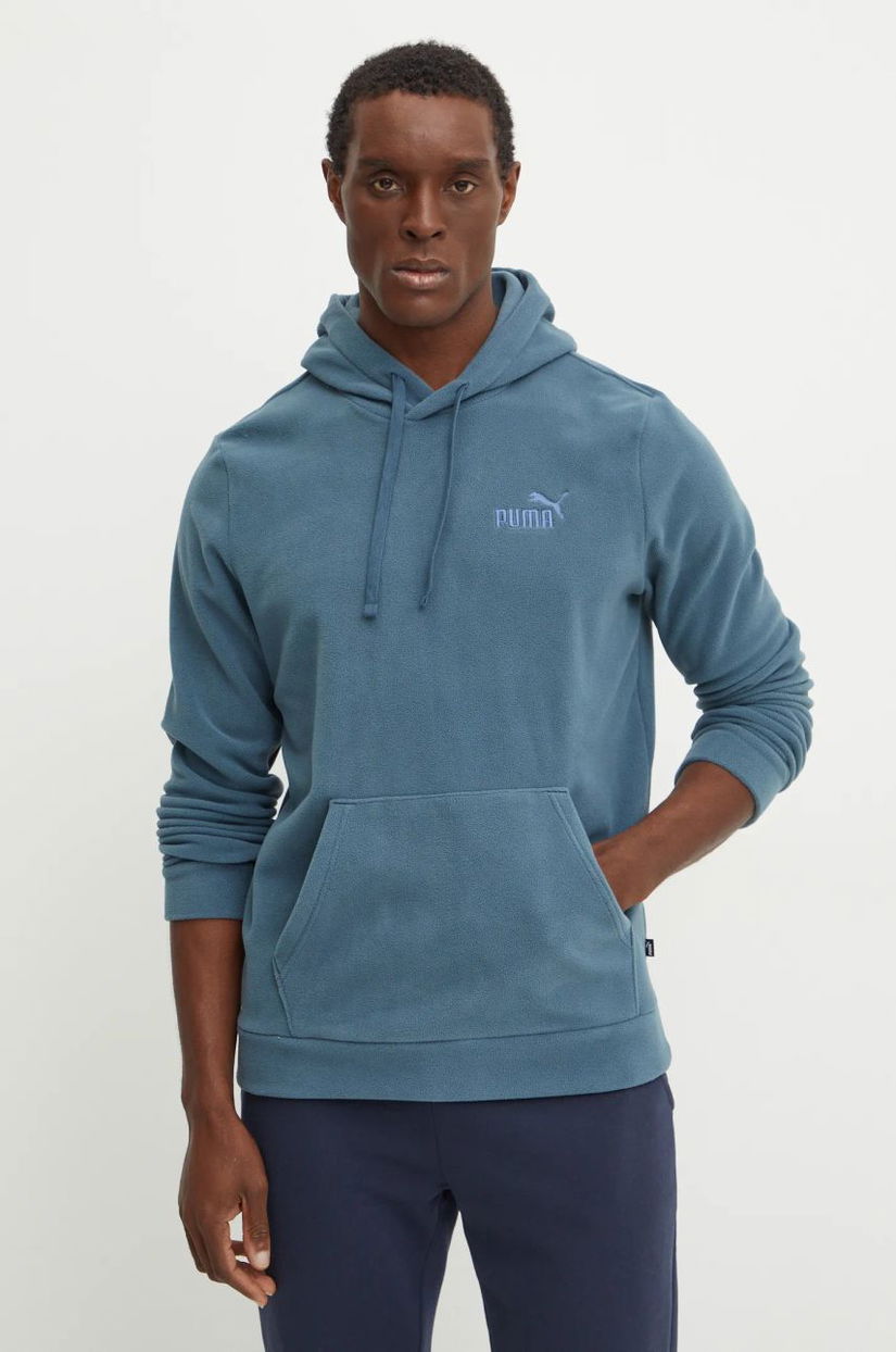 Puma hanorac fleece cu glugă, neted, 681892