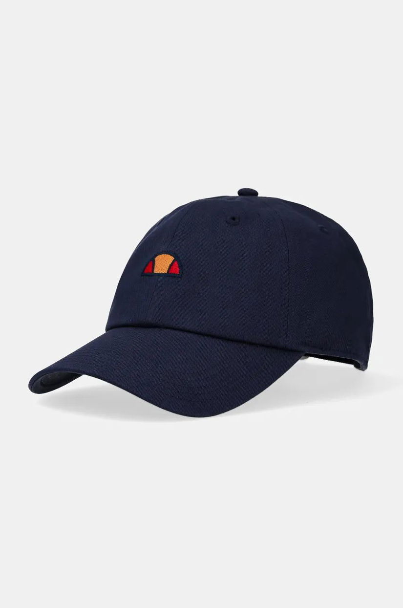 Ellesse șapcă de baseball din bumbac MARLON culoarea albastru marin, cu imprimeu, SAXA3335