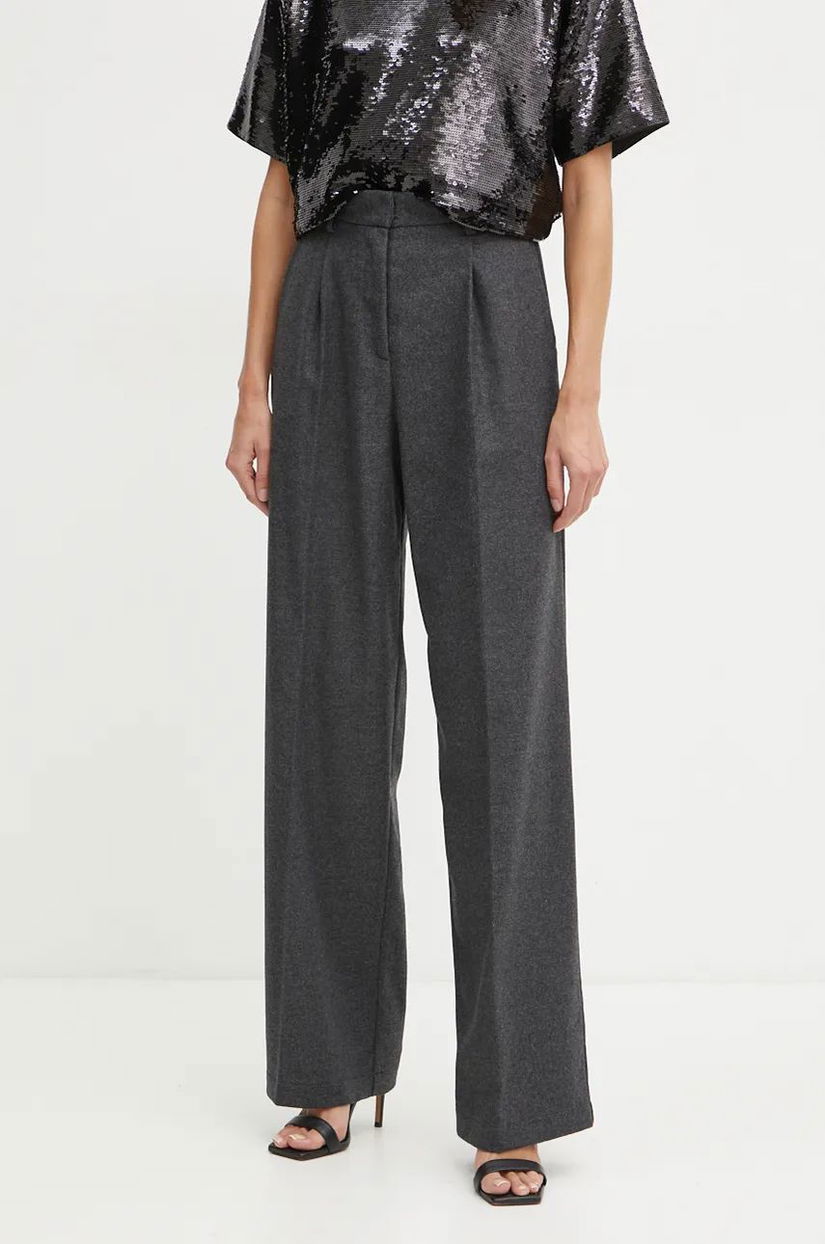 Forte Forte pantaloni de lana lat, high waist, 13230_my pants