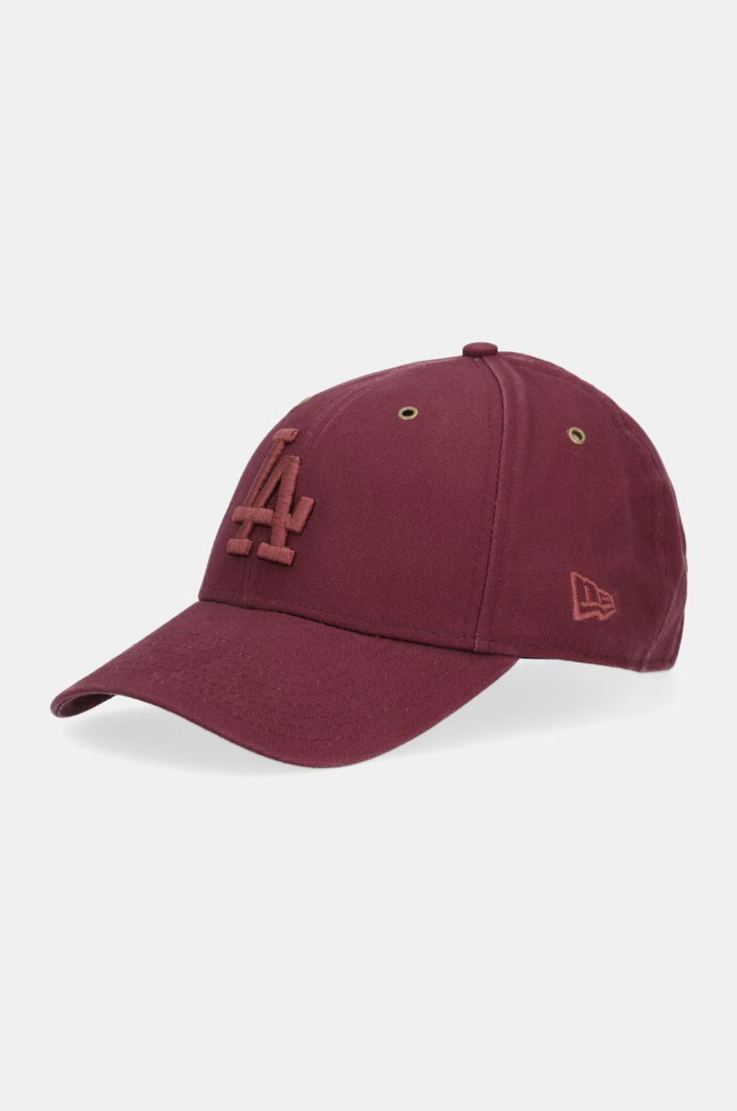 New Era șapcă de baseball din bumbac culoarea violet, cu imprimeu, 60424844