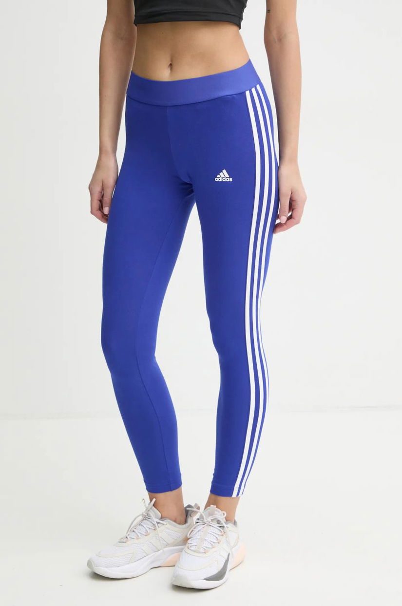 adidas colanti Essentials femei, culoarea violet, cu imprimeu, IY4194