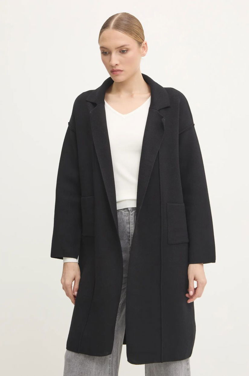 Answear Lab cardigan femei, culoarea negru, light