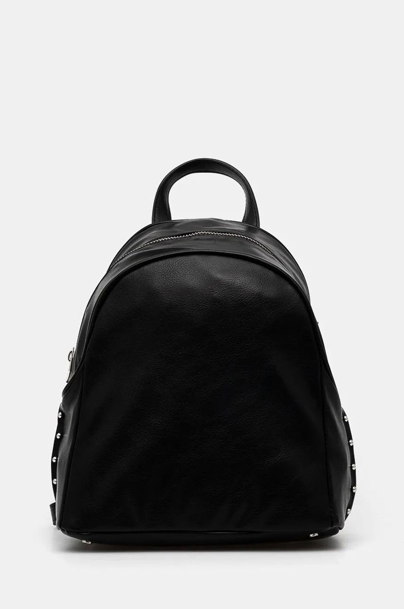 Sisley rucsac femei, culoarea negru, mic, neted, 69YGWY04T