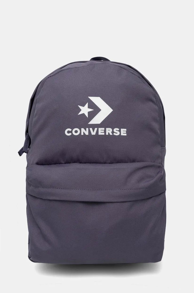 Converse rucsac culoarea violet, mare, cu imprimeu, 10025485-A10