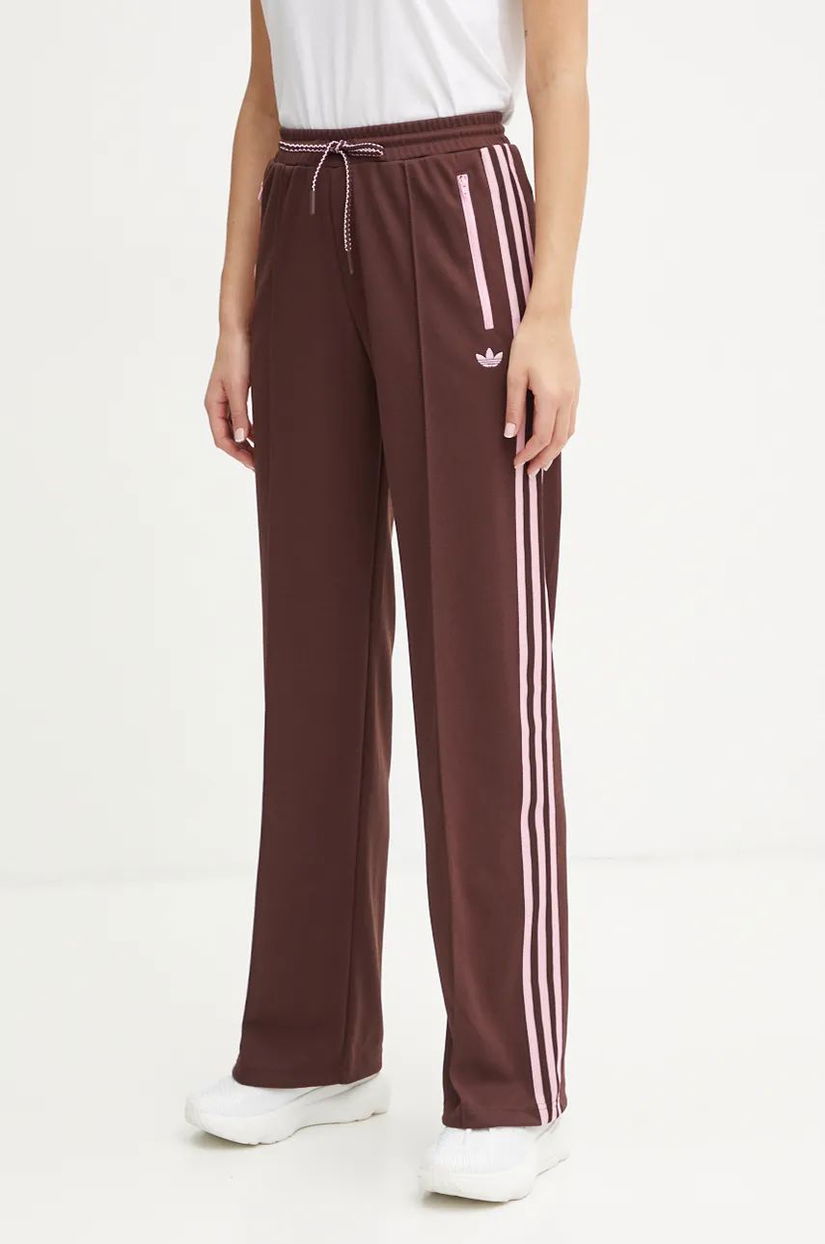 adidas Originals pantaloni de trening Montreal Track Pant culoarea maro, modelator, JL9631