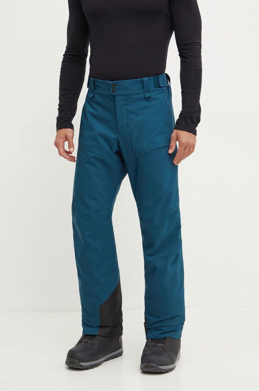 Peak Performance pantaloni de schi Maroon culoarea turcoaz