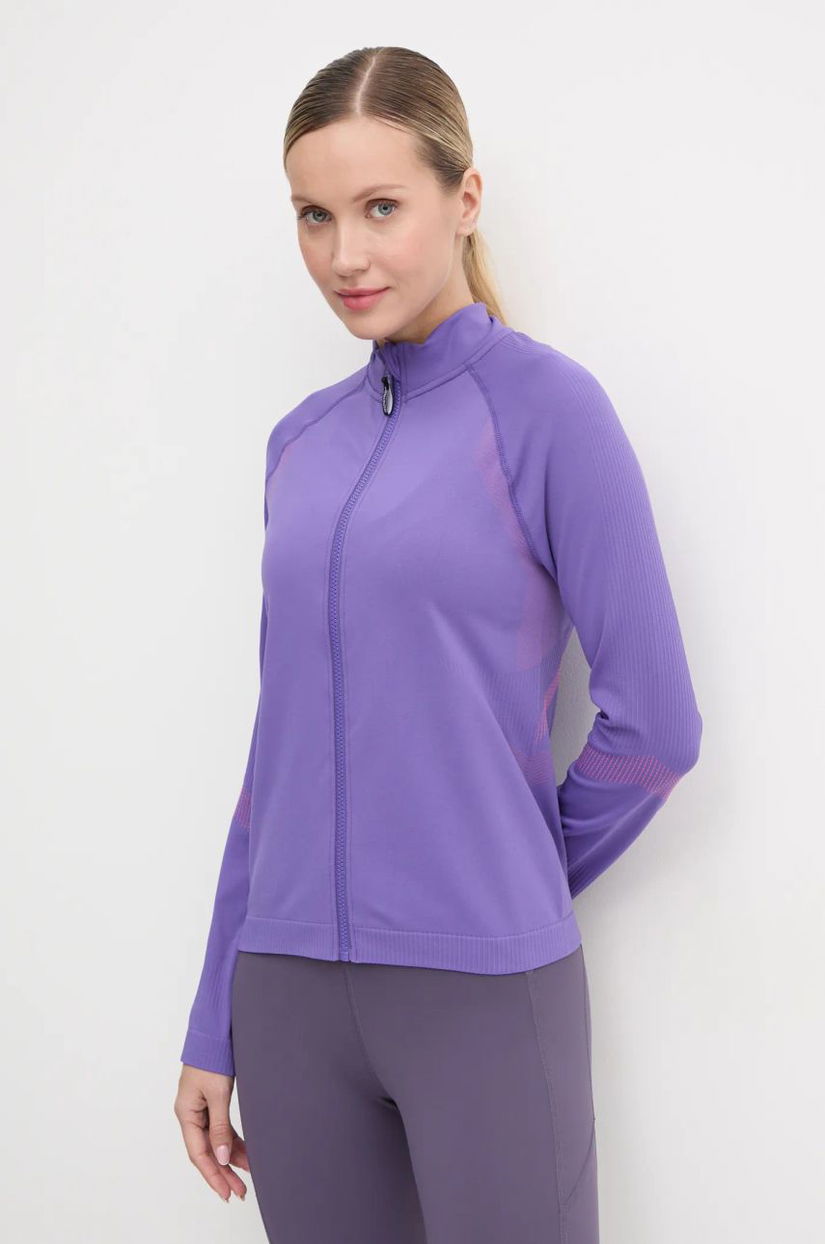 United Colors of Benetton bluza femei, culoarea violet, modelator, 189T3M01T