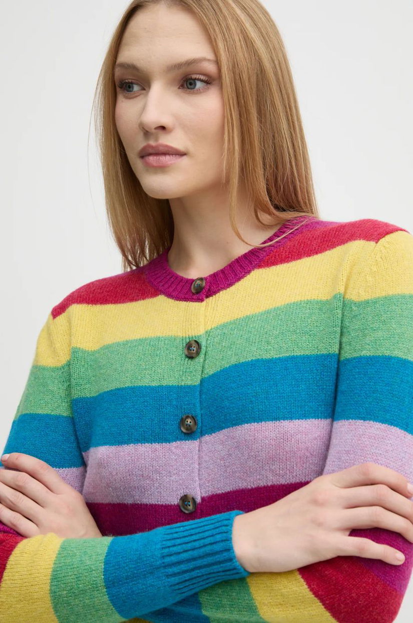 United Colors of Benetton cardigan din lana light, 103ME5014