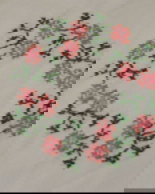 Husa pernita cu broderie 39/39cm