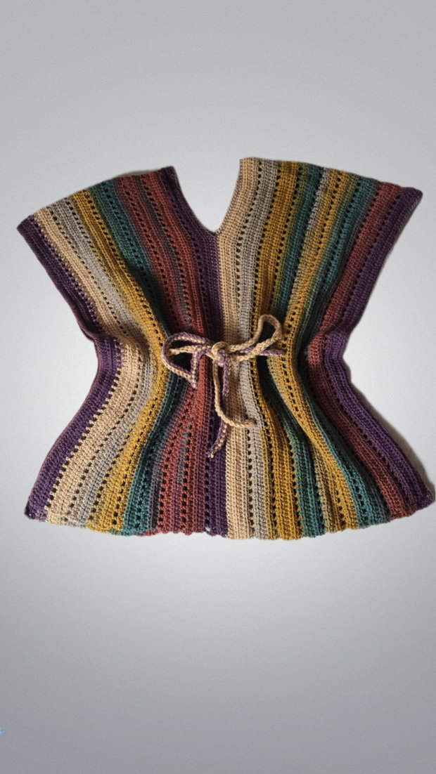 Poncho crosetat
